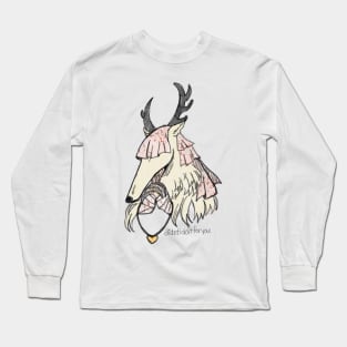 Borzoi Amelia meme Long Sleeve T-Shirt